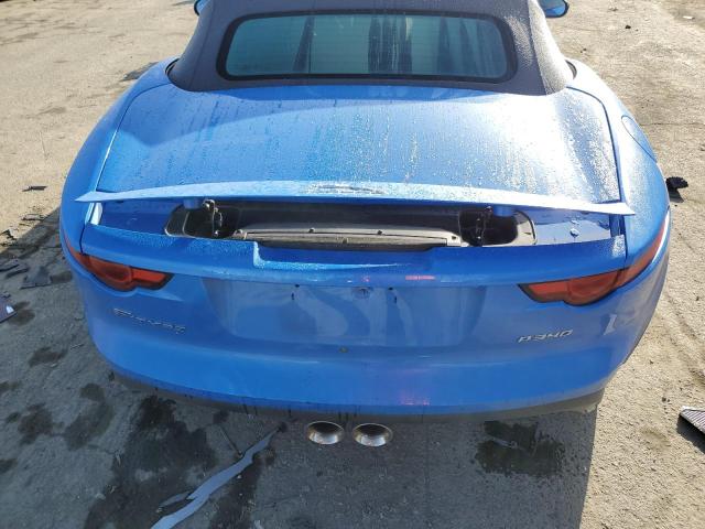 SAJDD5EV9KCK61718 - 2019 JAGUAR F-TYPE BLUE photo 10