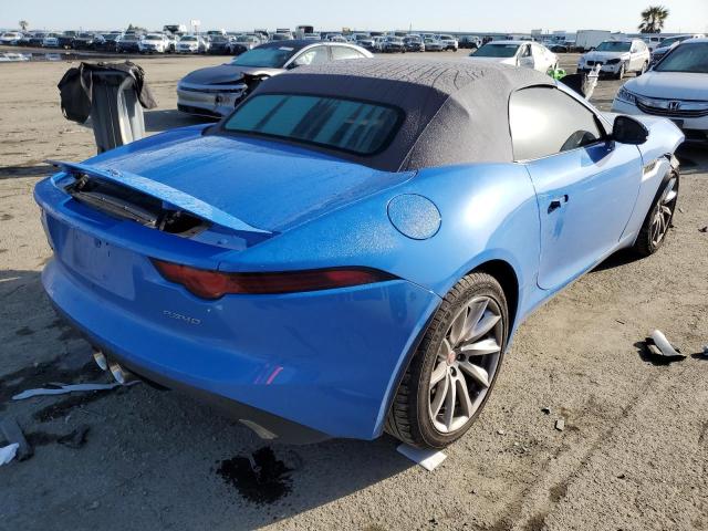 SAJDD5EV9KCK61718 - 2019 JAGUAR F-TYPE BLUE photo 3