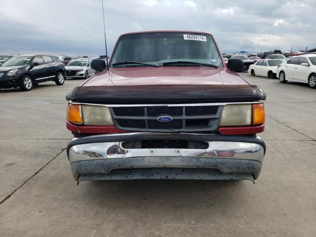 1FTCR14X2RPC19515 - 1994 FORD RANGER SUPER CAB BURGUNDY photo 5