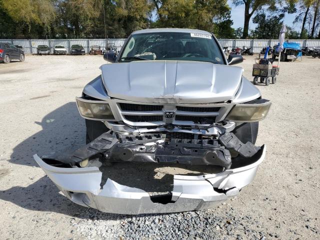 1D7HE38P39S809801 - 2009 DODGE DAKOTA SXT SILVER photo 5