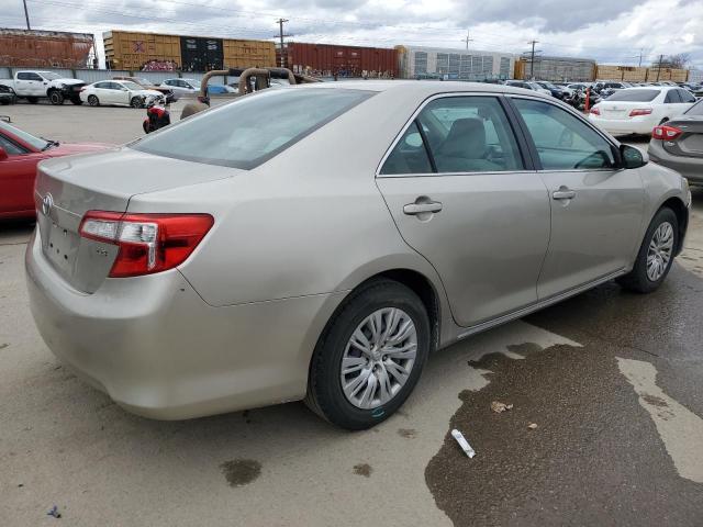 4T4BF1FK8ER426736 - 2014 TOYOTA CAMRY L BEIGE photo 3