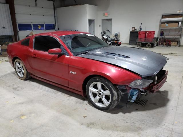 1ZVBP8CF9D5225073 - 2013 FORD MUSTANG GT RED photo 4