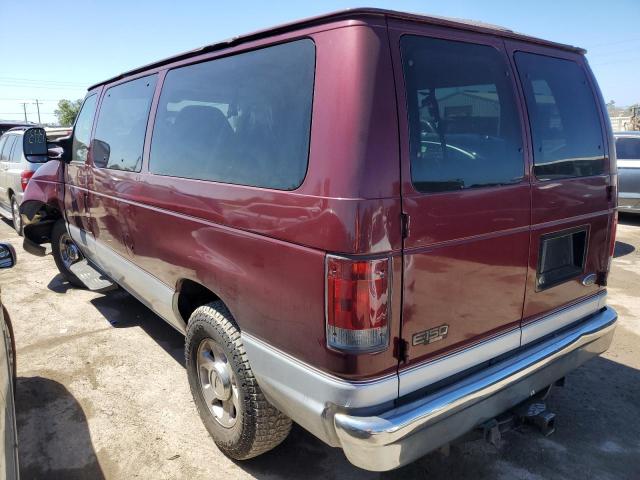 1FMRE11W35HA26890 - 2005 FORD ECONOLINE E150 WAGON RED photo 2