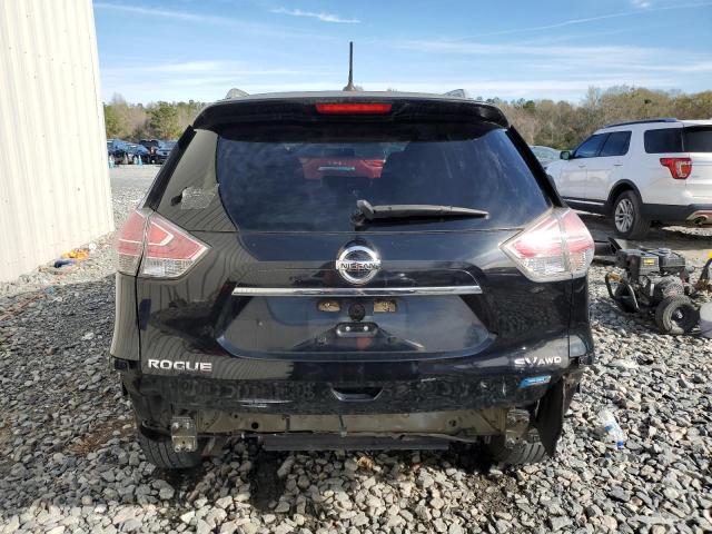 5N1AT2MV1EC764101 - 2014 NISSAN ROGUE S BLACK photo 6