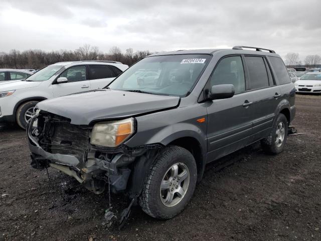 5FNYF185X7B003670 - 2007 HONDA PILOT EXL GRAY photo 1