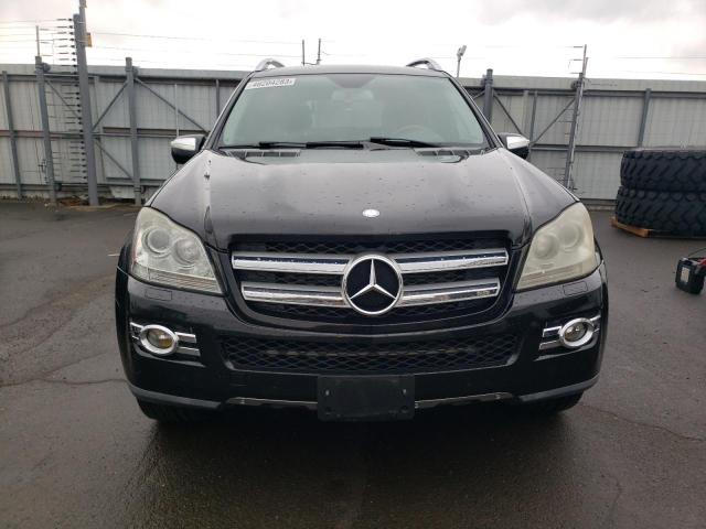 4JGBF25E79A485120 - 2009 MERCEDES-BENZ GL BLACK photo 5