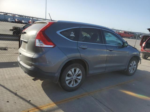 5J6RM3H74DL001567 - 2013 HONDA CR-V EXL GRAY photo 3