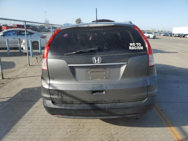 5J6RM3H74DL001567 - 2013 HONDA CR-V EXL GRAY photo 6