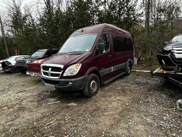 WDWPE745585339623 - 2008 DODGE SPRINTER 2500 BURGUNDY photo 2