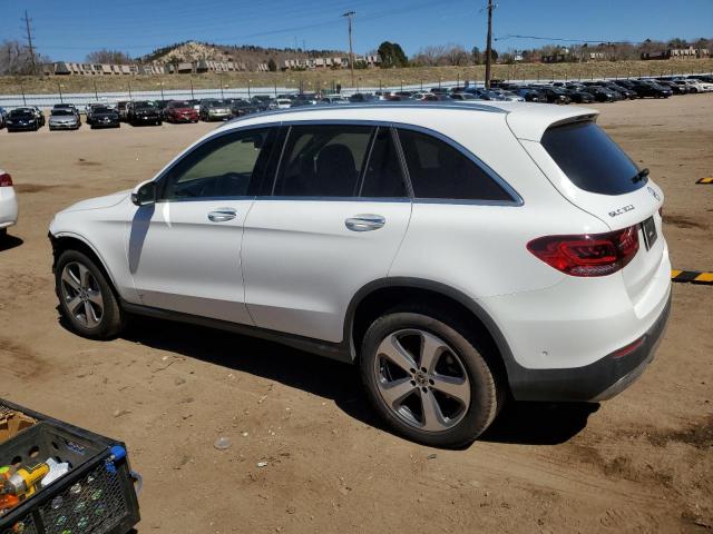 W1N0G8EB0NG108842 - 2022 MERCEDES-BENZ GLC 300 4MATIC WHITE photo 2