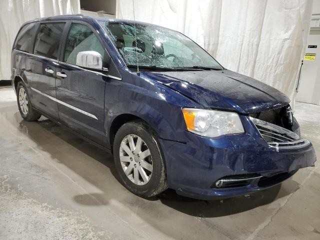 2C4RC1CG9CR401750 - 2012 CHRYSLER TOWN & COU TOURING L BLUE photo 4