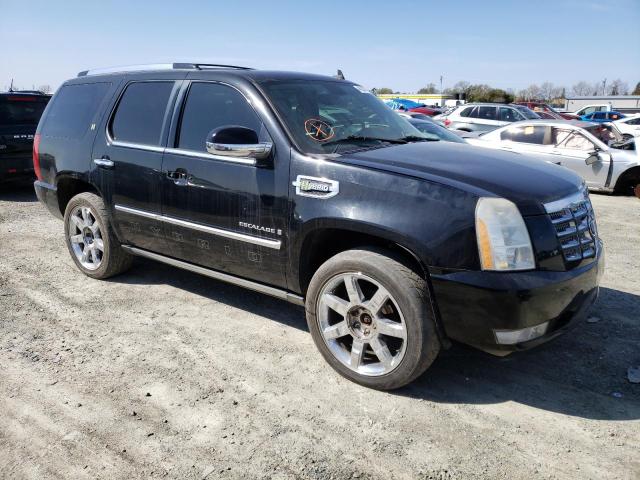 1GYFK43529R130108 - 2009 CADILLAC ESCALADE HYBRID BLACK photo 4