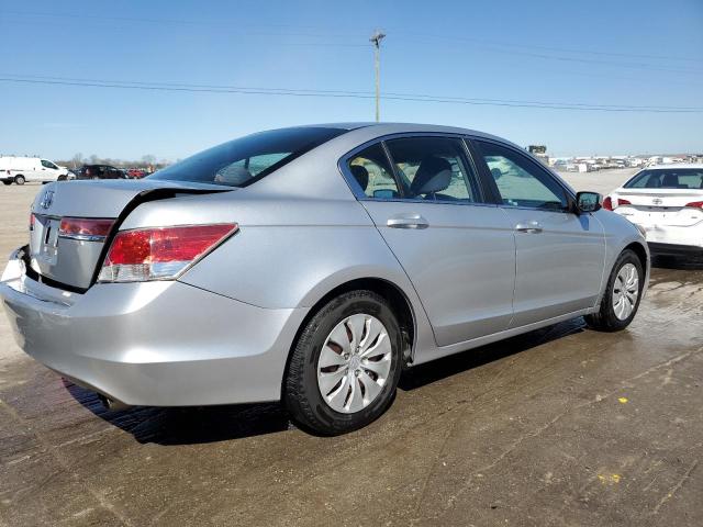 1HGCP2F31BA144435 - 2011 HONDA ACCORD LX SILVER photo 3