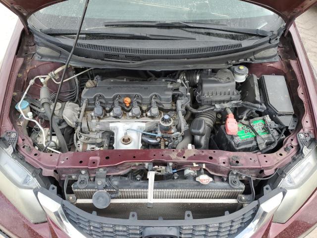 19XFB2F94EE077765 - 2014 HONDA CIVIC EXL 栗色 照片 11
