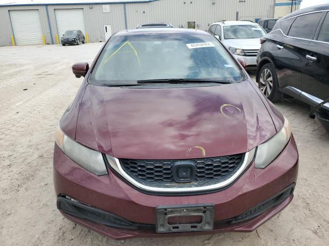 19XFB2F94EE077765 - 2014 HONDA CIVIC EXL 栗色 照片 5