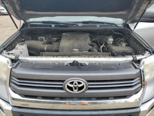 5TFEM5F19FX093723 - 2015 TOYOTA TUNDRA CREWMAX SR5 SILVER photo 11