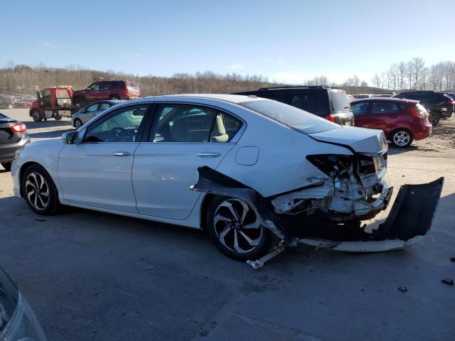 1HGCR2F85GA029169 - 2016 HONDA ACCORD EXL WHITE photo 2