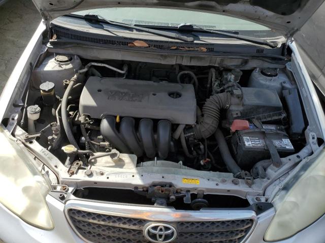 1NXBR32E65Z470876 - 2005 TOYOTA COROLLA CE SILVER photo 11