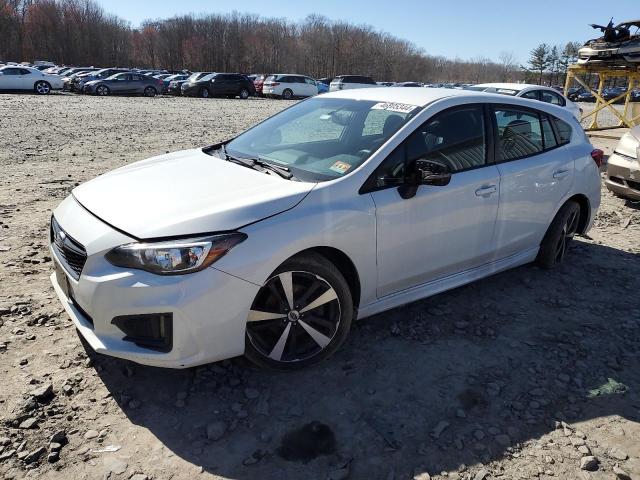 4S3GTAK6XH3717013 - 2017 SUBARU IMPREZA SPORT WHITE photo 1