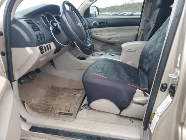 5TEUU42NX5Z084275 - 2005 TOYOTA TACOMA ACCESS CAB ოქროსფერი ფოტო 7