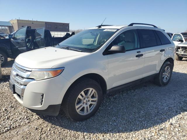 2FMDK3GC4BBB67939 - 2011 FORD EDGE SE WHITE photo 1