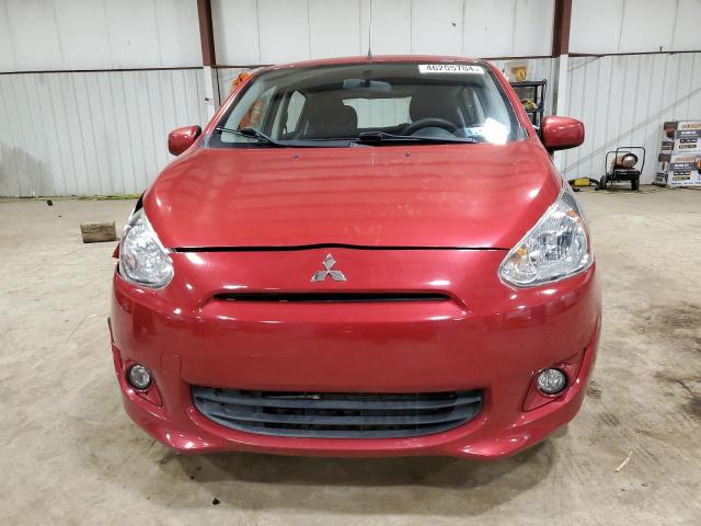 ML32A4HJXEH003817 - 2014 MITSUBISHI MIRAGE ES RED photo 5