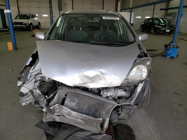 JHMGE8H31DC043763 - 2013 HONDA FIT SILVER photo 5