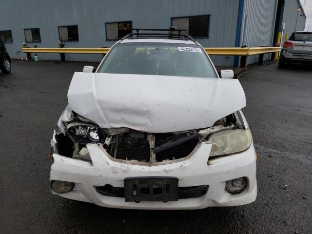 JM1BJ246821509072 - 2002 MAZDA PROTEGE PR5 WHITE photo 5