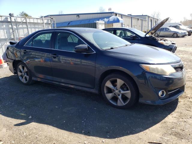 4T1BF1FK4EU457623 - 2014 TOYOTA CAMRY L BLUE photo 4