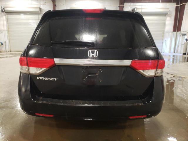 5FNRL5H62GB038698 - 2016 HONDA ODYSSEY EXL BLACK photo 6