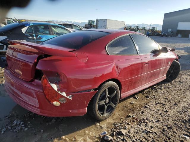 6G2VX12G24L315895 - 2004 PONTIAC GTO RED photo 3