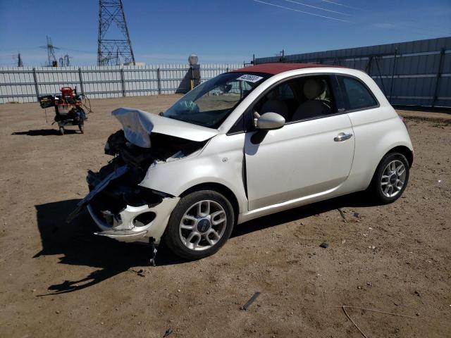 3C3CFFDR3DT688919 - 2013 FIAT 500 POP WHITE photo 1