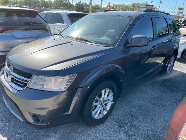 3C4PDCBG5HT519154 - 2017 DODGE JOURNEY SXT GRAY photo 2