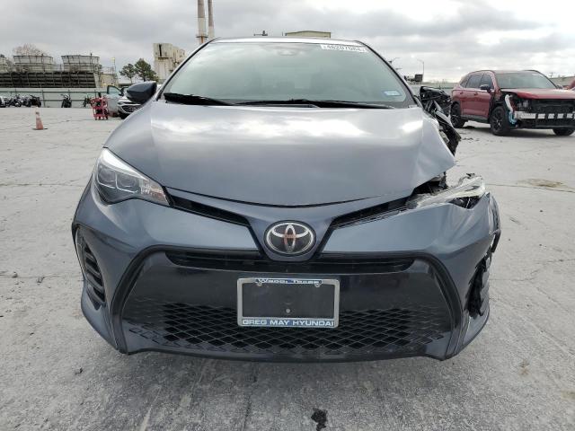 5YFBURHE0KP862340 - 2019 TOYOTA COROLLA L CHARCOAL photo 5