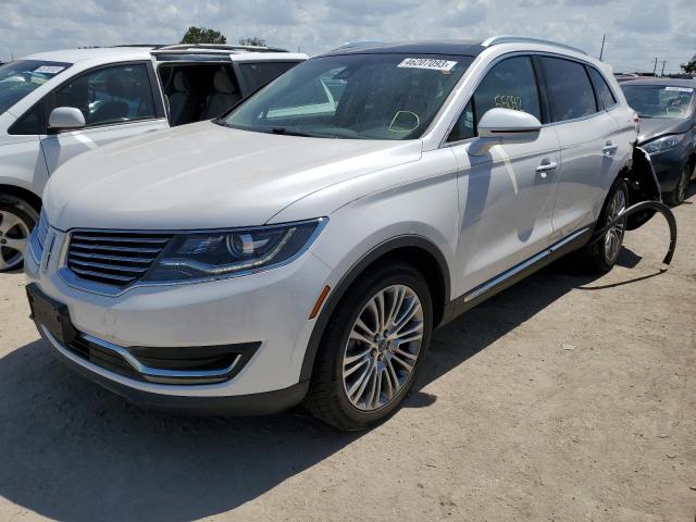 2LMPJ8LR1HBL47187 - 2017 LINCOLN MKX RESERVE WHITE photo 1