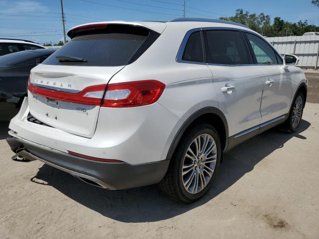 2LMPJ8LR1HBL47187 - 2017 LINCOLN MKX RESERVE WHITE photo 3