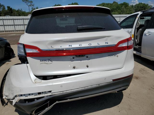 2LMPJ8LR1HBL47187 - 2017 LINCOLN MKX RESERVE WHITE photo 6