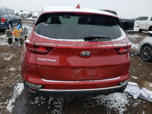 KNDPM3AC8L7835935 - 2020 KIA SPORTAGE LX RED photo 6