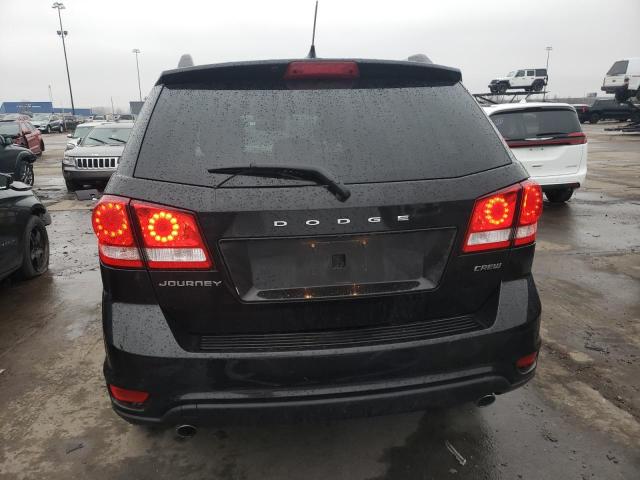 3C4PDCDG5DT590457 - 2013 DODGE JOURNEY CREW BLACK photo 6