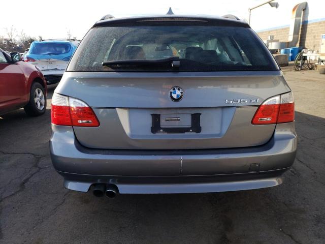 WBAPT735X8CX01044 - 2008 BMW 535 XI GRAY photo 6