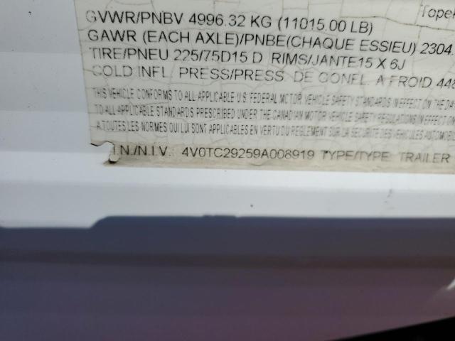 4V0TC29259A008919 - 2009 CROS ALL MODELS WHITE photo 10