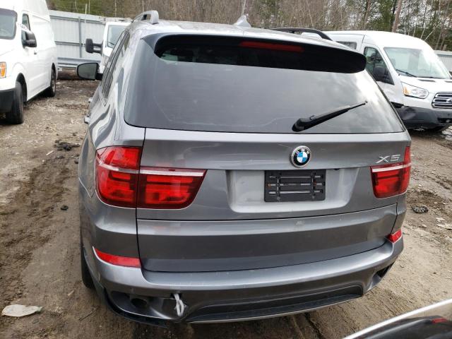 5UXZV4C50D0B03322 - 2013 BMW X5 XDRIVE35I GRAY photo 6