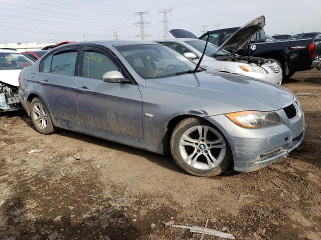 WBAVA33558K055231 - 2008 BMW 328 I GRAY photo 4