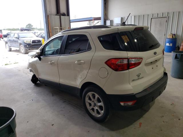 MAJ3S2GE6LC382404 - 2020 FORD ECOSPORT SE WHITE photo 2