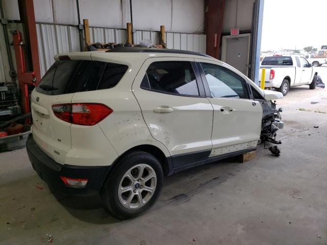 MAJ3S2GE6LC382404 - 2020 FORD ECOSPORT SE WHITE photo 3