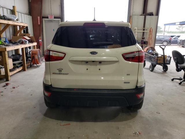 MAJ3S2GE6LC382404 - 2020 FORD ECOSPORT SE WHITE photo 6