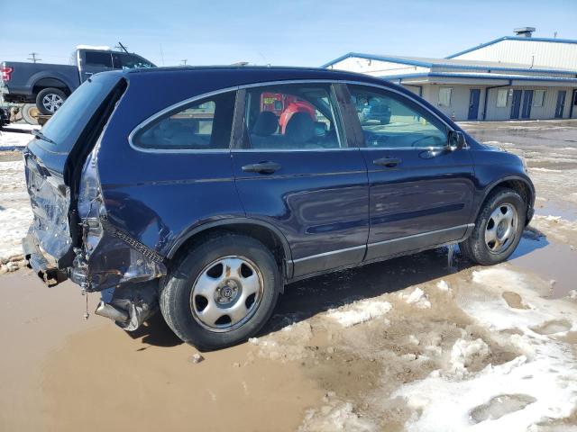 5J6RE38339L018796 - 2009 HONDA CR-V LX BLUE photo 3