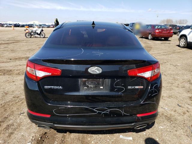 5XXGR4A63DG242932 - 2013 KIA OPTIMA SX BLACK photo 6