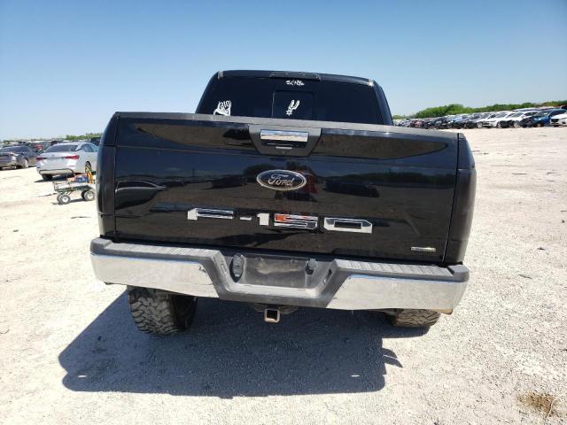 1FTEW1CP3KKD55898 - 2019 FORD F150 SUPERCREW BLACK photo 6