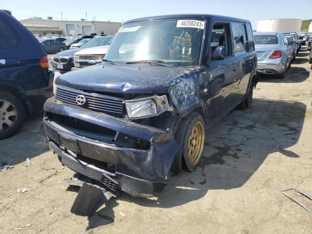 JTLKT324940155948 - 2004 TOYOTA SCION XB BLACK photo 1